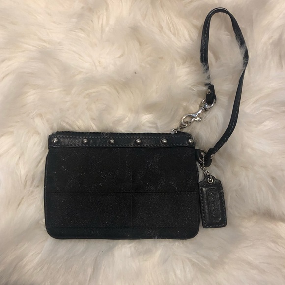 Coach wristlet! Black! - Picture 1 of 3